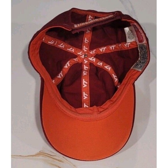 Virginia Tech Hokies VT Hat Drew Pearson Signature Series Cap RARE Adjustable - Picture 4 of 6